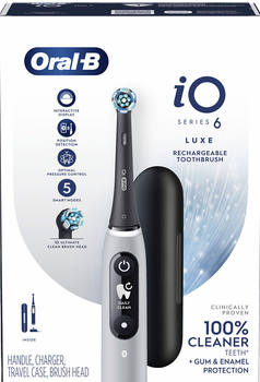 Elektryczna szczoteczka do zębów Oral-B iO Series 6 Grey Opal Luxe Edition (8700216837729)