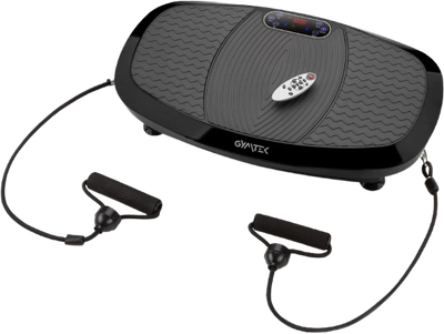 Вібраційна платформа Gymtek XP750 3D Intense з пультом Чорна 95016 (5907766661283)