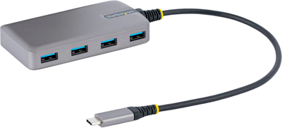 Hub USB Startech 4-portowy USB-A 3.2 Gen 1 0.3 m (5G4AB-USB-C-HUB)