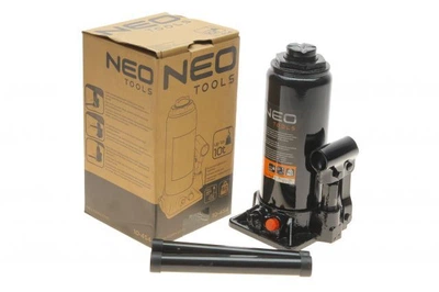 Домкрат бутылочный гидравличный 10 т h=230-460 мм 10-454 , NEO Tools