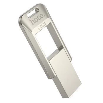 Флешка Hoco UD16 64GB USB 3.0 USB A Silver (6942007641623)