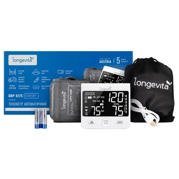 Тонометр Longevita Авт.вимір.артер.тиску LONGEVITA DBP-6175 (DBP-6175) Longevita DBP-6175 1063772