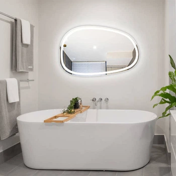 Дзеркало Devit Style 5416090 Асиметричне дзеркало з LED підсвіткою та тачсенсором 628x928 мм