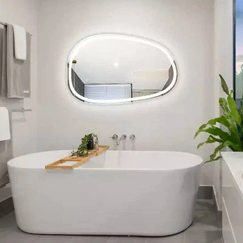 Дзеркало Devit Style 5415080 асиметричне з LED підсвіткою та тачсенсором 800х500 мм