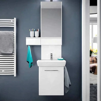 Тумба з раковиною Geberit Selnova Square 502.746.00.1 підвісна білий глянець