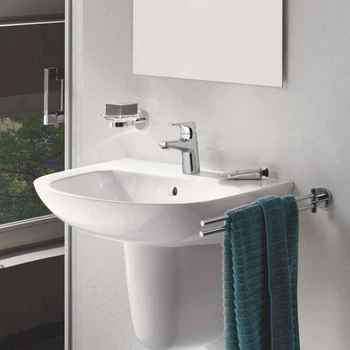 Змішувач для раковини Grohe Bau Flow 23752000 хром