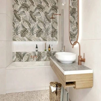 Керамограніт Golden Tile Oasis Concrete Айворі OSА980 60х120 см