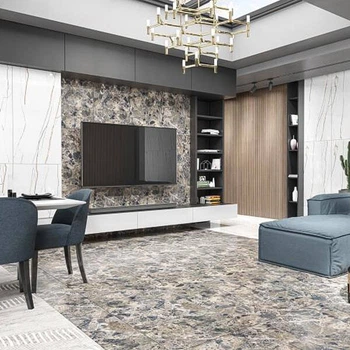 Керамограніт Інтеркерама Deluxe коричневий 6060 98 032/L 60х60 см