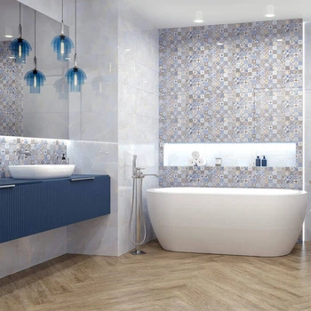 Плитка Golden Tile DECO блакитний DC3051 30х60 см