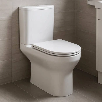 Унітаз-компакт Devit Life5810020 із кришкою soft-close безобідковий, білий