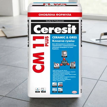 Клей для плитки Ceresit СМ-11 Plus 25 кг