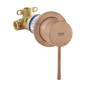 Змішувач прихованого монтажу для душу Grohe Essence 29197DL0 теплий захід сонця (брашоване рожеве золото)