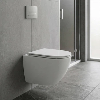 Унітаз підвісний Devit Unda DUN0930111W з кришкою soft-close, Vortex Flush, білий глянець