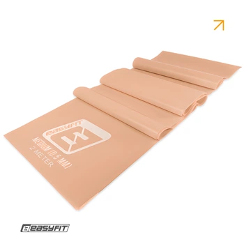 Стрічка для пілатесу EasyFit EPP 0.5 мм персикова
