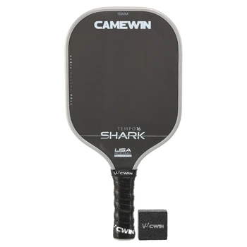 Ракетка для пиклбола с чехлом и ластиком Camewin Shark Tempo16 00273