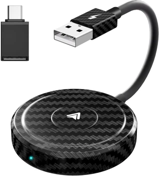 Беспроводной адаптер Android Auto, 5ГГц Wi-Fi, Plug & Play, для штатных систем