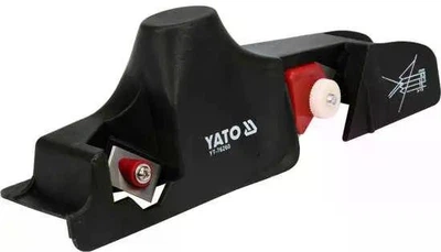 Рубанок YATO для снятия фаски г/к плит, 2 лезвия, 9,5–15 мм