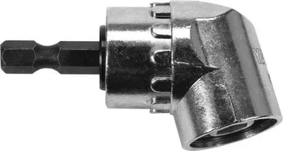 Держатель-адаптер угловой YATO, HEX 1/4", 105°, 37 мм, 12 Нм