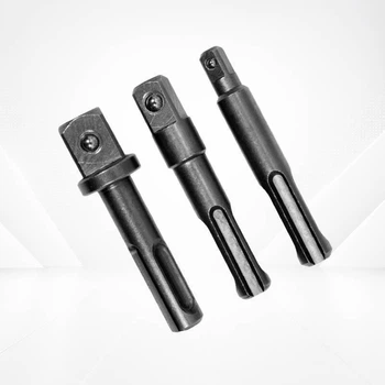 Набор держателей-адаптеров для торцевых головок SDS+ на квадрат 1/4", 3/8" и 1/2" 3 предмета YATO YT-04686
