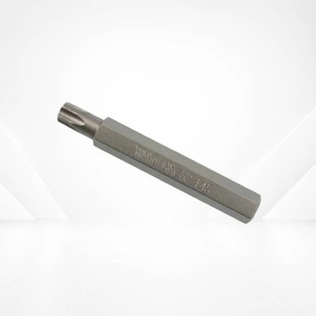 Удлиненная бита TORX T25 75 мм из инструментальной стали для монтажных и сервисных работ YATO YT-0405
