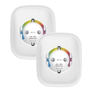 Розетка смарт Gosund SP1-HE Wi-Fi 16A 2 шт. HomeKit (SP1-HE-2)
