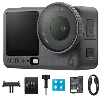 Экшн-камера DJI Osmo Action 6 Standard Combo (CP.OS.00000505.03)