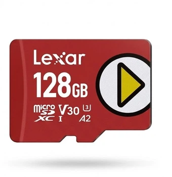 Карта памяти Lexar PLAY 128 ГБ microSDXC U3 V30 A2 205 МБ/с