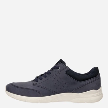 Чоловічі снікери шкіряні ECCO Irving M Low Lace 51173451117 45 Темно-сині (194891707176)