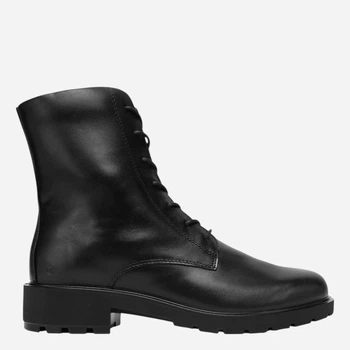 Жіночі демісезонні берці шкіряні високі ECCO Metro Vienna W Lace Boot 23130301001 38 Чорні (194892086454)