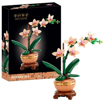 Конструктор Botanicals: Міні-орхідея (Mini Orchid) 274 деталей — Модель 10343
