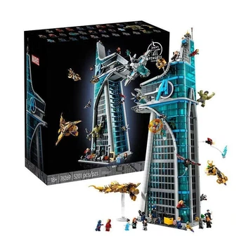 Конструктор Super Heroes: Вежа Месників (Avengers Tower) 5201 деталь — Модель 76269