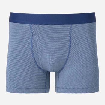Трусы боксеры мужские хлопковые Uniqlo 888939994 M Синие (1160709842)