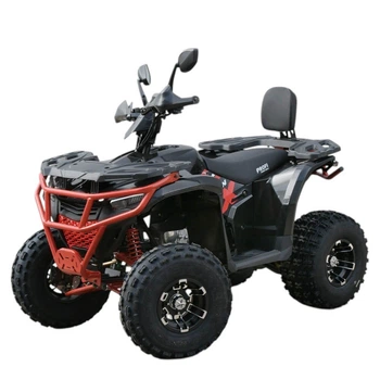 Квадроцикл бензиновий Prof1 AX125-2-3 Чорно-червоний
