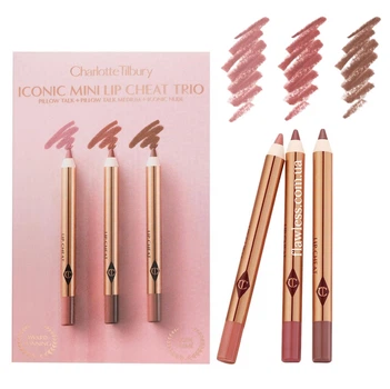 Набор карандашей для губ Charlotte Tilbury Mini Iconic Lip Cheat Lip Liner Trio 2.4g