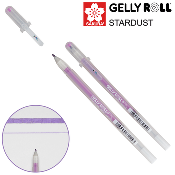 Ручка гелевая STARDUST Gelly Roll Розовая Sakura