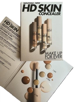 Пробники консилеров Make Up For Ever HD Skin Concealer 0.88ml