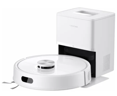 Робот-пилосос з вологим прибиранням RoboRock Q7 Pro Max+ White (RRA0TCP+AED08HRR) UA