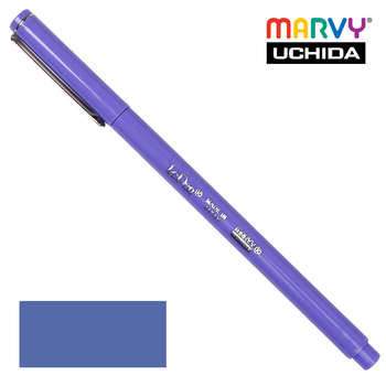 Ручка для бумаги Аметистовая капиллярная 0,3мм 4300-S Le Pen Marvy