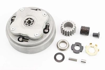 Корзина сцепления двухдисковая в сборе для мопеда Delta 70/110cc PRC (6 деталей)