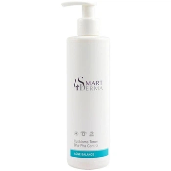 Себорегулюючий мультикислотний тонер Smart4Derma Acne Balance CUTIBIOME TONER BHA-PHA CONTROL 500мл