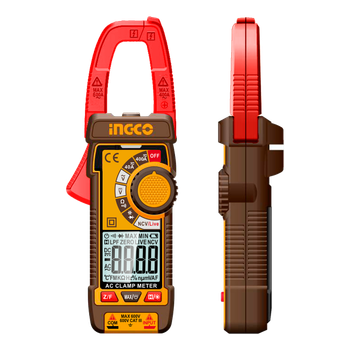 Мультиметр (клещи) цифровой 400A DC/AC INGCO INDUSTRIAL