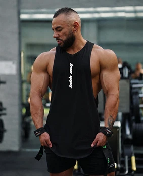 Майка чоловіча безрукавка "Love Gym" чорна М