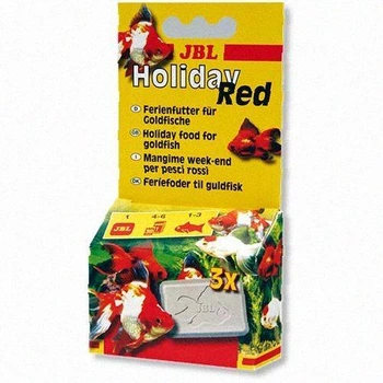 Корм на время отпуска JBL Holiday Red для золотых рыбок, 17 г