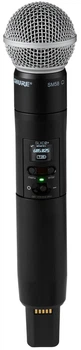 Mikrofon bezprzewodowy Shure SLXD2+/58‑G65 z kapsułą SM58 470–606 MHz (42406893763)
