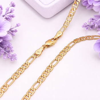 Цепочка Xuping Jewelry 3.5мм 50см медзолото позолота 18К Фигаро ц861