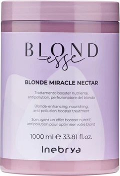 Маска-нектар Inebrya Blonde Miracle Nectar для інтенсивного відновлення та живлення блонду 1000 мл