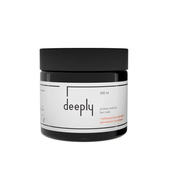 Маска deeply proteino restoring hair mask з протеїнами для інтенсивного відновлення волосся, 300 мл