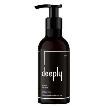 Лосьон deeply amber vibe perfumed body lotion с ванильным ароматом для увлажнения и гладкости кожи тела, 300 мл