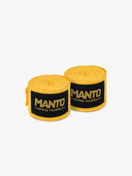 Бинти для бокса MANTO DEFEND V2 4 метри жовті
