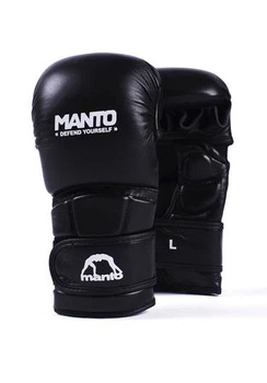 Перчатки для ММА MANTO Shooter Gloves PRO L Чорные